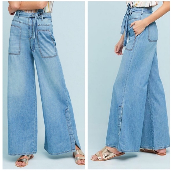 Anthropologie Denim - Pilcro by anthropologie high rise wide flare jean